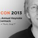 John Carmack Keynote Presented at QuakeCon 2013