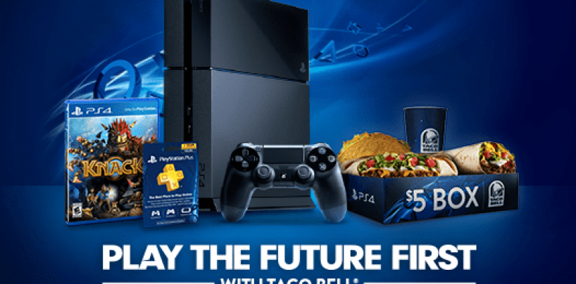 Win a PS4 through Taco Bell’s ”Play The Future First” campaign
