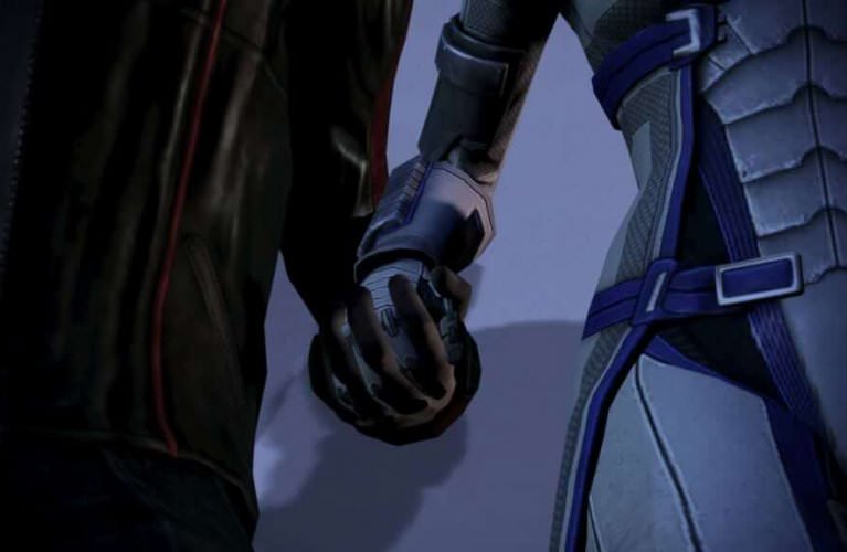 Shepard and Liara