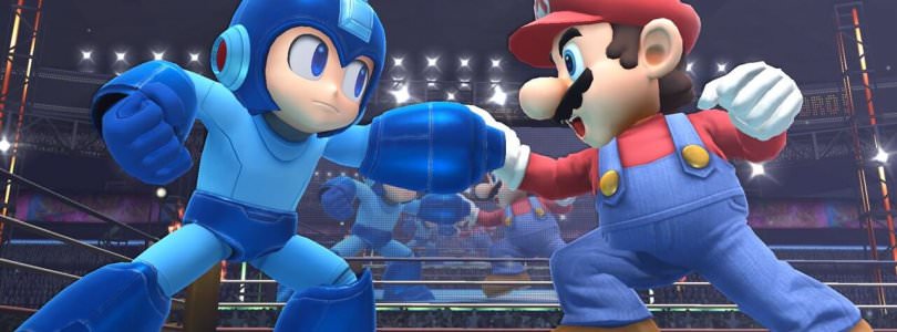 Super Smash Bros Wii U Mega Man vs Mario