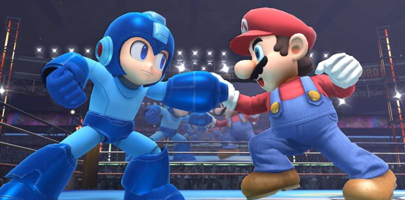 Super Smash Bros Wii U Mega Man vs Mario