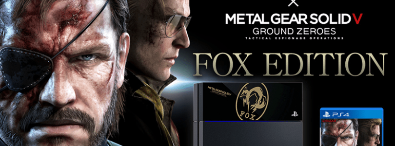 Metal Gear Solid V: Ground Zeroes Fox Edition PS4 bundle for Japan