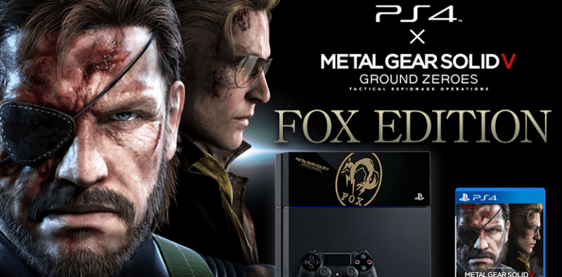 Metal Gear Solid V: Ground Zeroes Fox Edition PS4 bundle for Japan