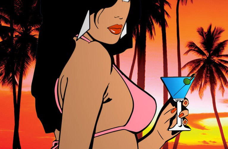 Custom Grand Theft Auto Vice City artwork