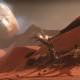 Dunes in Mars in Destiny by Bungie