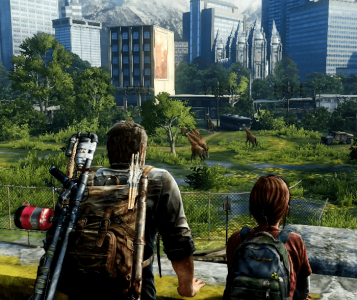 The Last of Us Remastered (PS4) giraffes