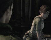 Chris Redfield and Rebecca Chambers in Resident Evil (2015)