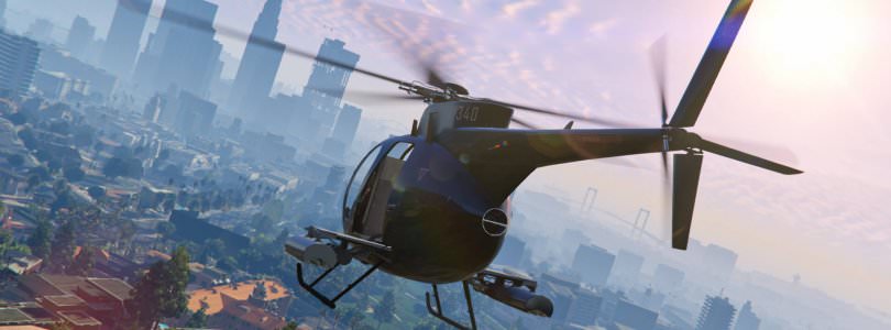 Grand Theft Auto V HD Little Bird helicopter