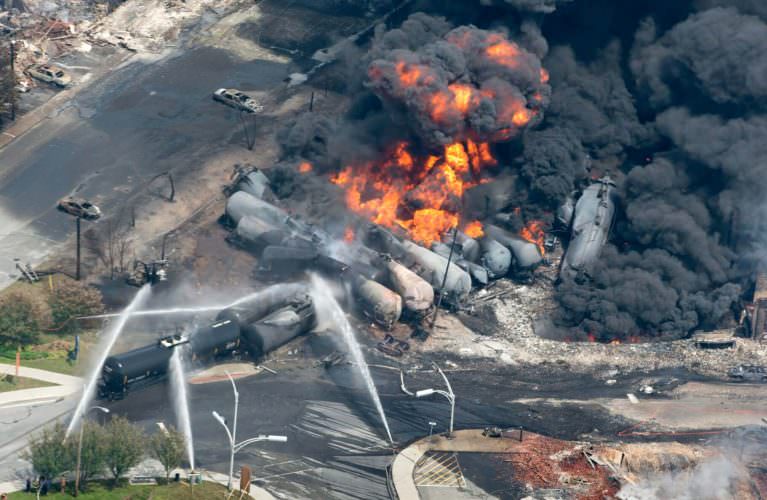 Canadian Oil Train Derailment