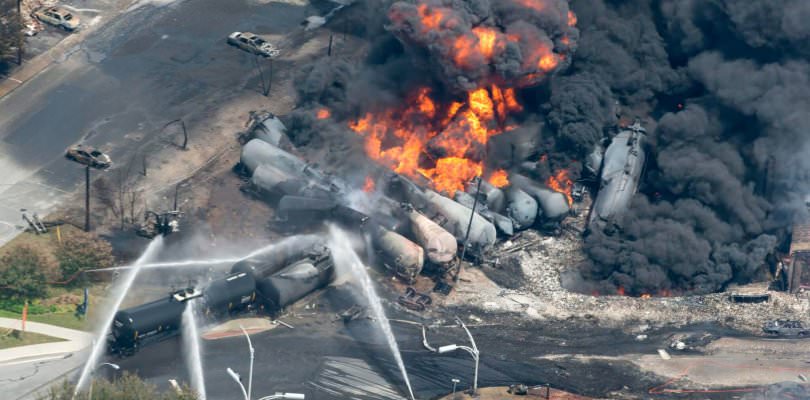 Canadian Oil Train Derailment