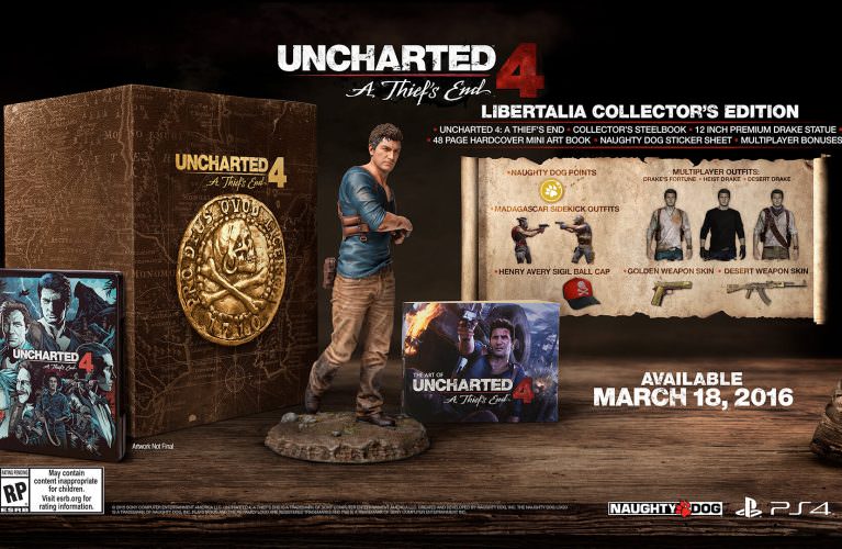 Uncharted 4’s Release Date Is March 18