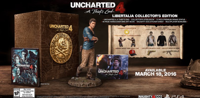 Uncharted 4’s Release Date Is March 18