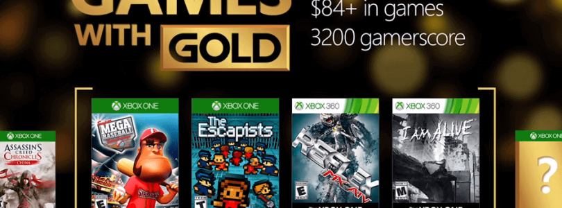 Games with Gold for October 2016 on Xbox One and Xbox 360