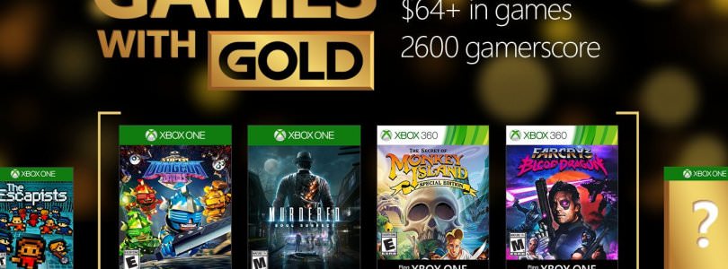 Games with Gold for November 2016 on Xbox One and Xbox 360