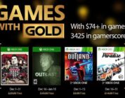 Games with Gold for December 2016 on Xbox One and Xbox 360